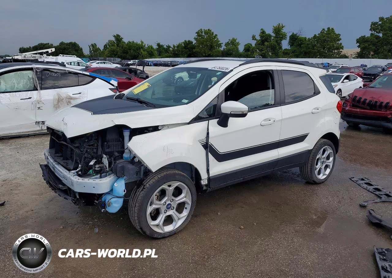 2022 Ford Ecosport Se VIN:MAJ6S3GL4NC458920 - 1