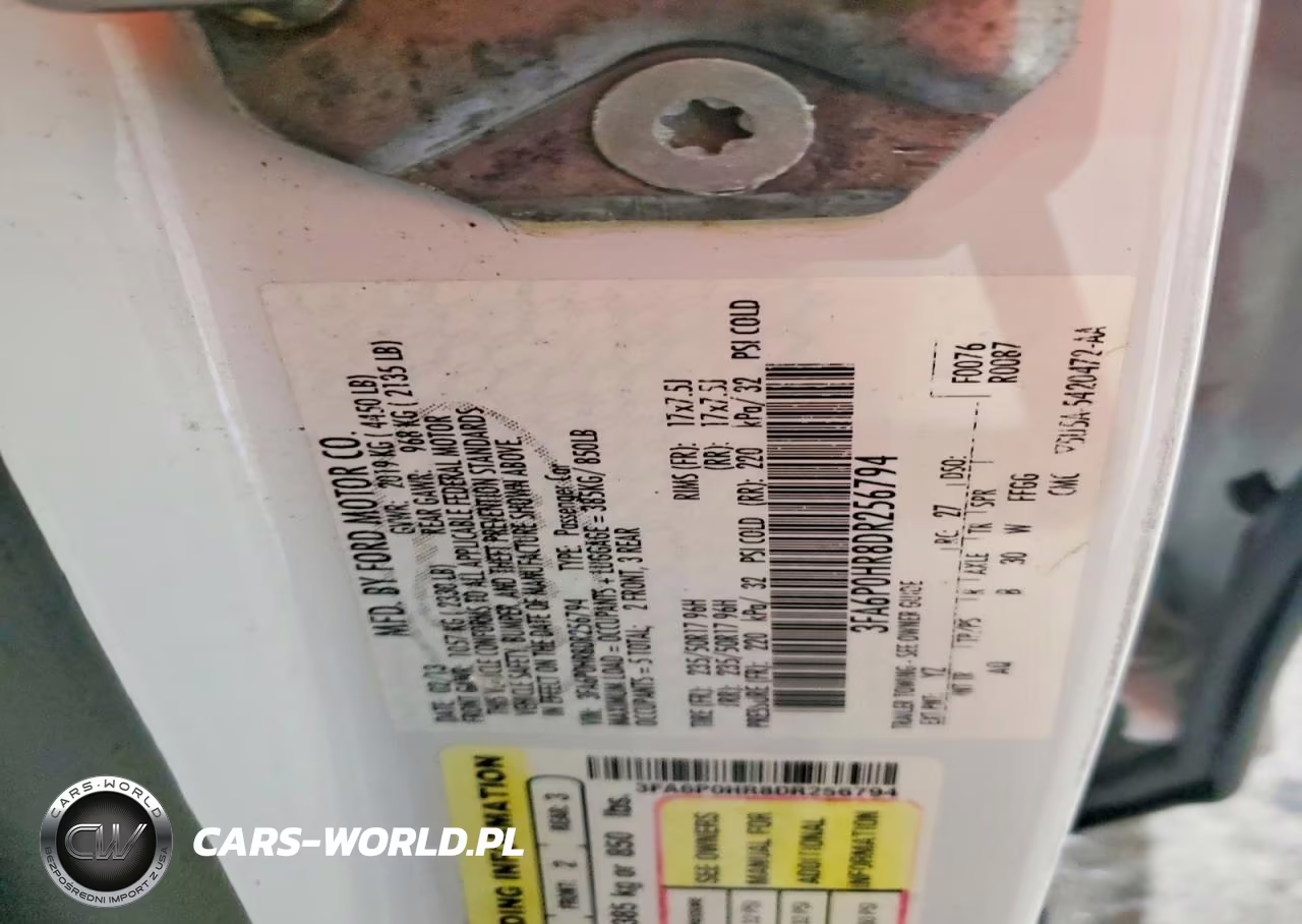 2013 Ford Fusion Se VIN:3FA6P0HR8DR256794 - 12