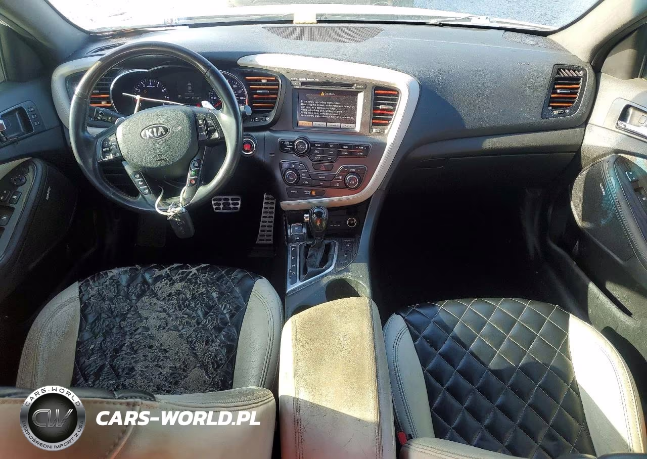2013 Kia Optima Sx VIN:5XXGR4A65DG093357 - 8