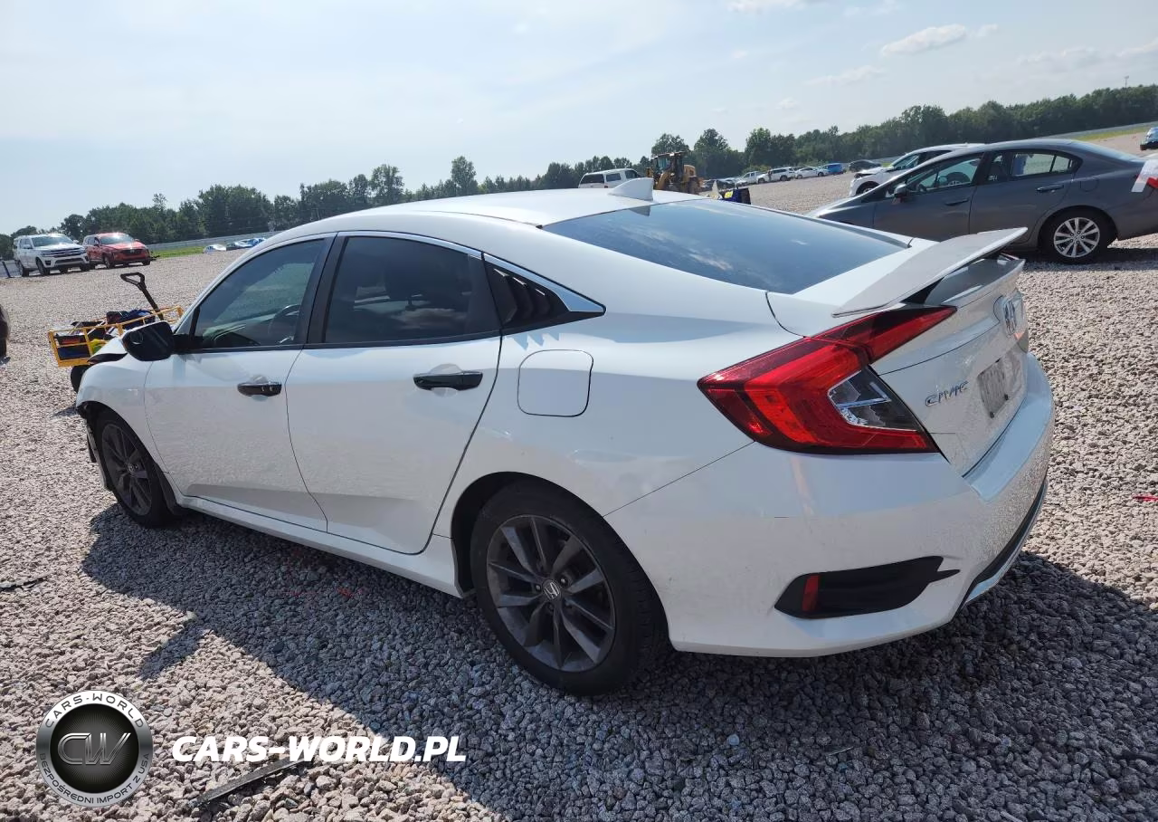 2019 Honda Civic Ex VIN:19XFC1F3XKE009727 - 2