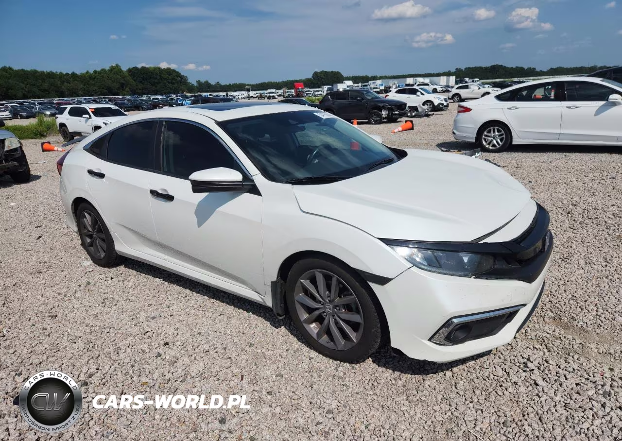 2019 Honda Civic Ex VIN:19XFC1F3XKE009727 - 4