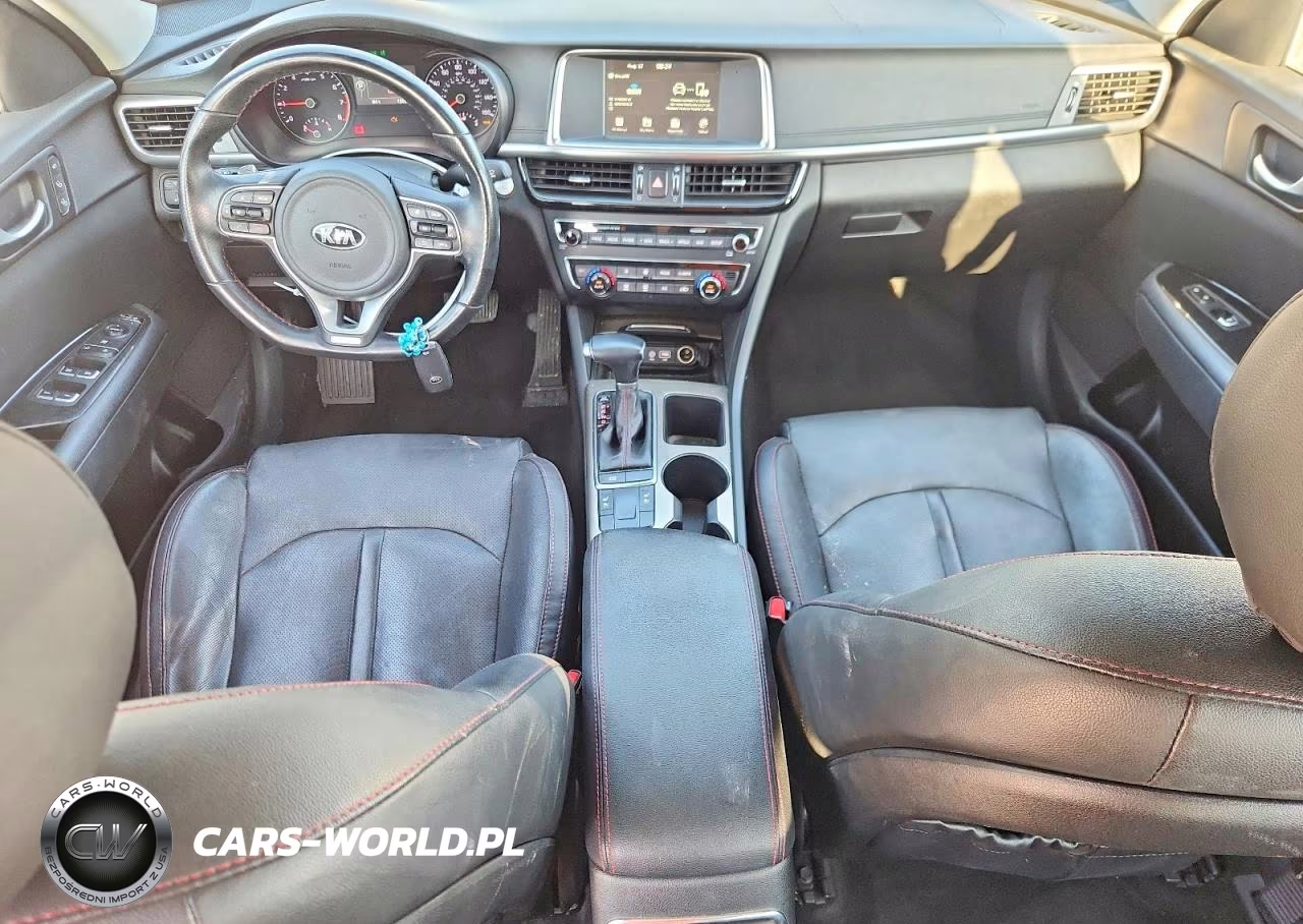 2018 Kia Optima Sx VIN:5XXGW4L20JG212334 - 8