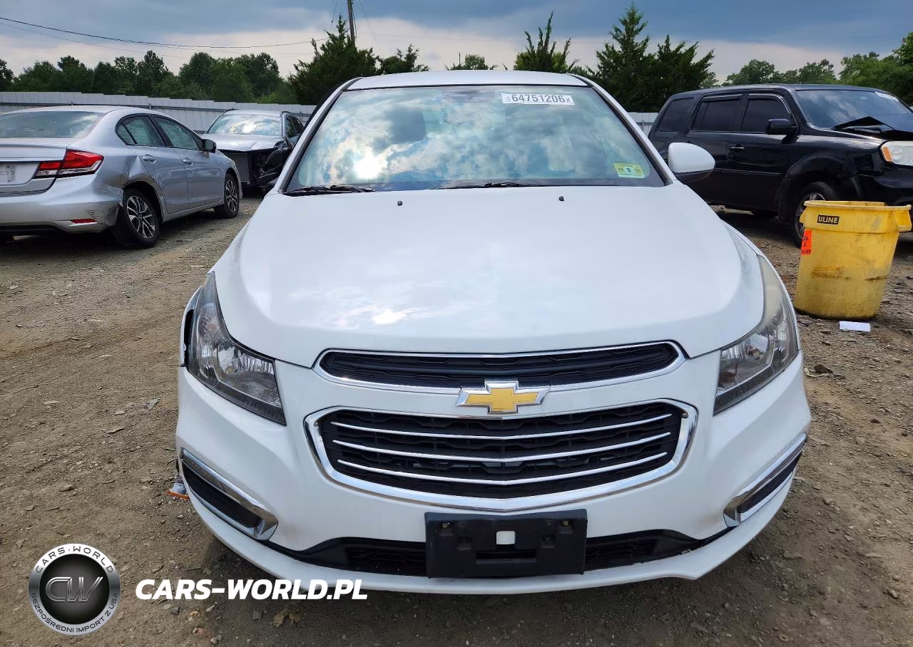 2015 Chevrolet Cruze Lt VIN:1G1PE5SBXF7152243 - 5