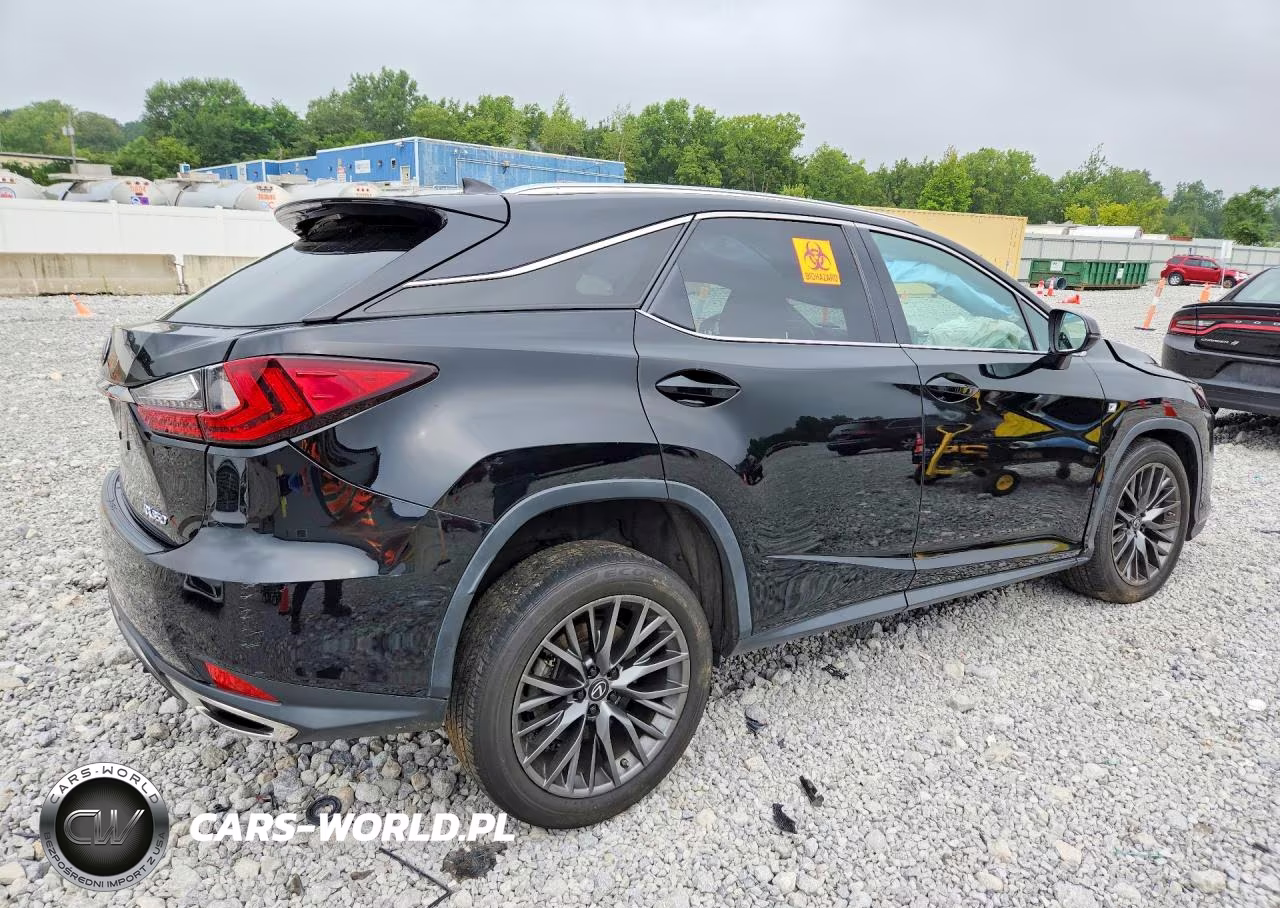 2021 Lexus Rx 350 F Sport VIN:2T2SZMAA8MC209510 - 3
