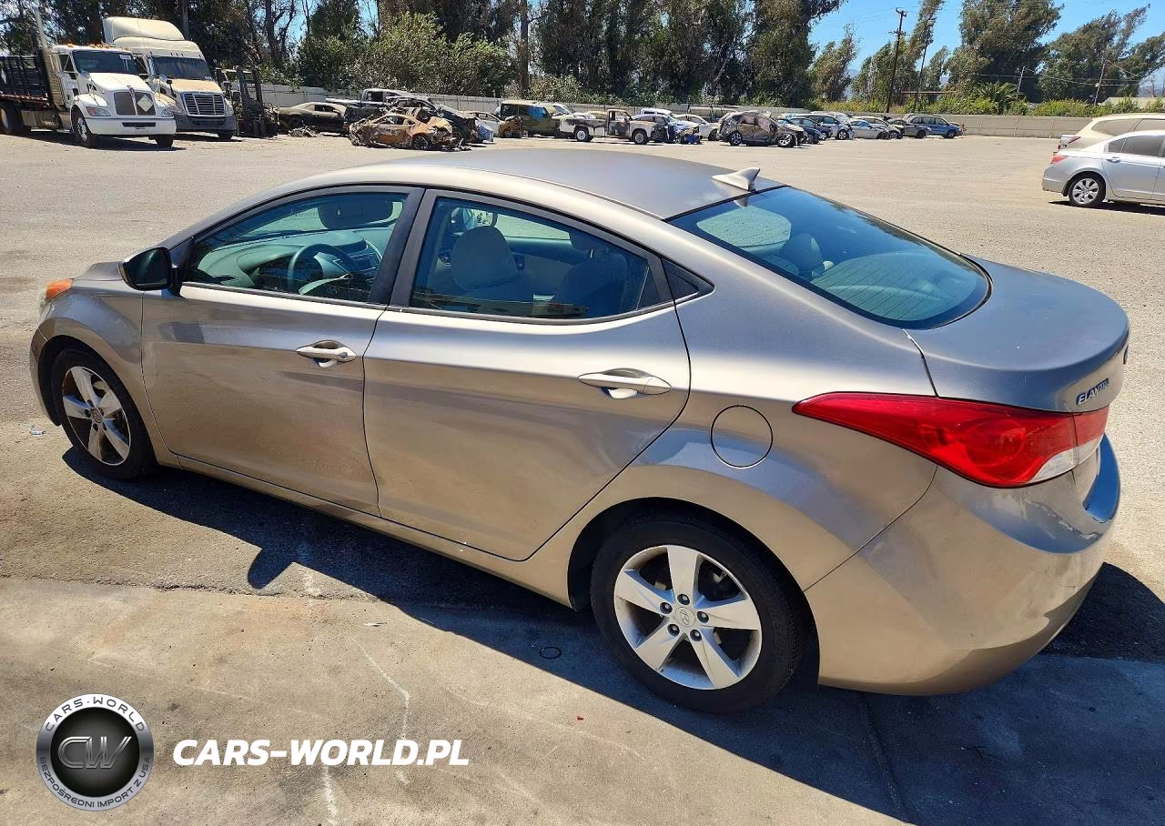 2013 Hyundai Elantra Gls VIN:5NPDH4AE2DH377336 - 2