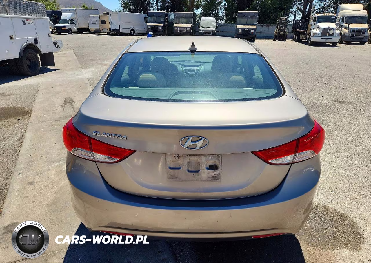 2013 Hyundai Elantra Gls VIN:5NPDH4AE2DH377336 - 6