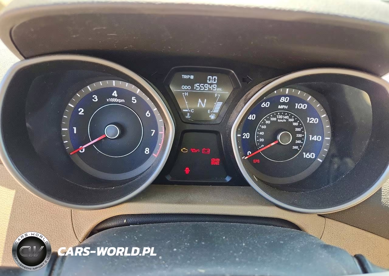 2013 Hyundai Elantra Gls VIN:5NPDH4AE2DH377336 - 9