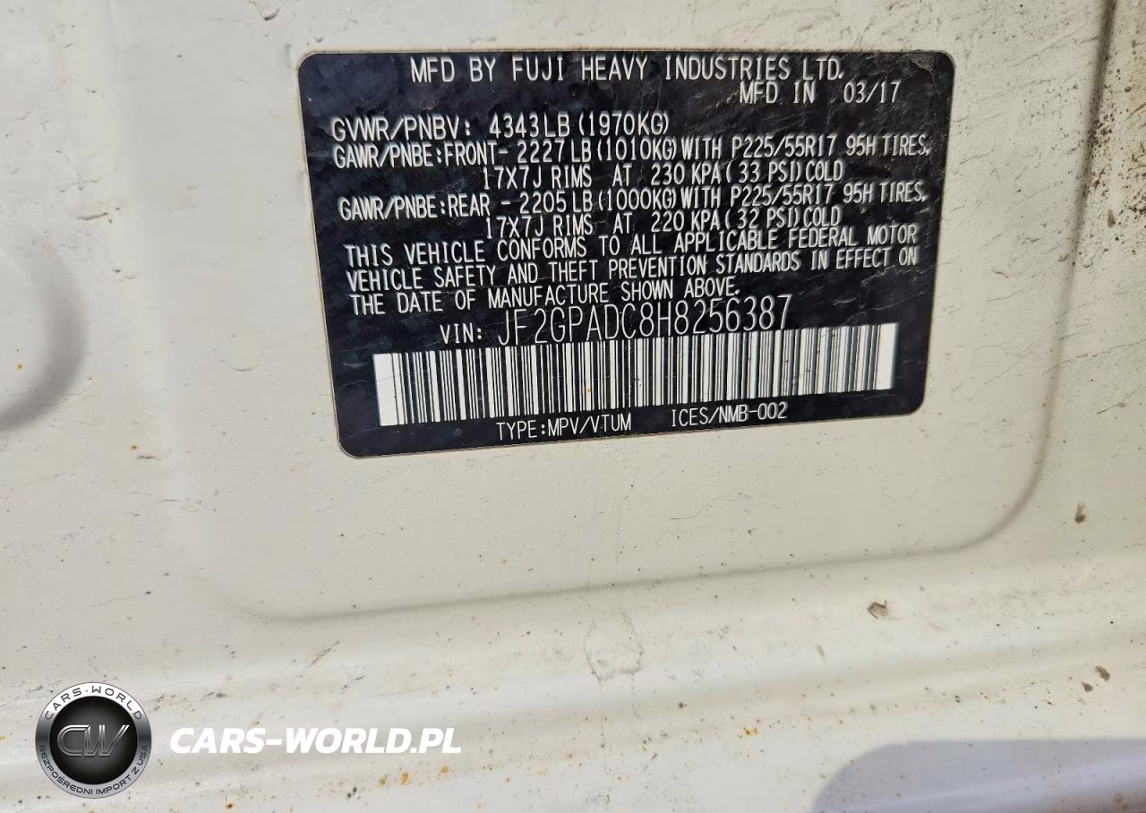 2017 Subaru Crosstrek Premium VIN:JF2GPADC8H8256387 - 13