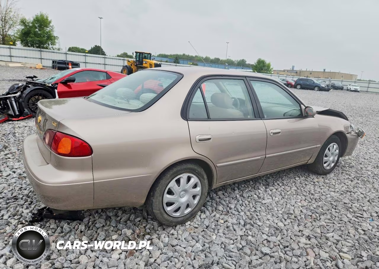 2002 Toyota Corolla Le VIN:2T1BR12E72C527412 - 3