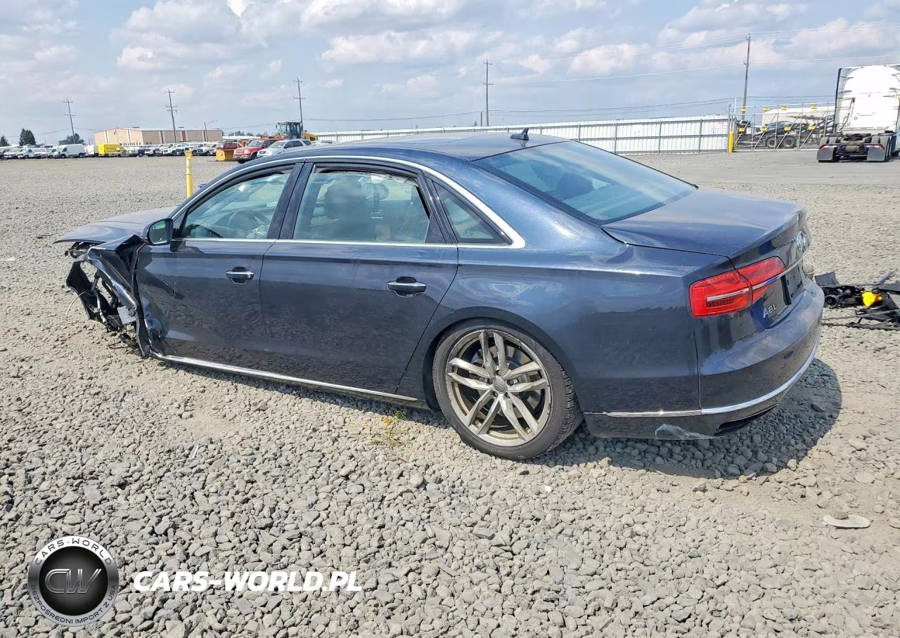 2015 Audi A8 L Quattro VIN:WAU32AFD9FN005519 - 2