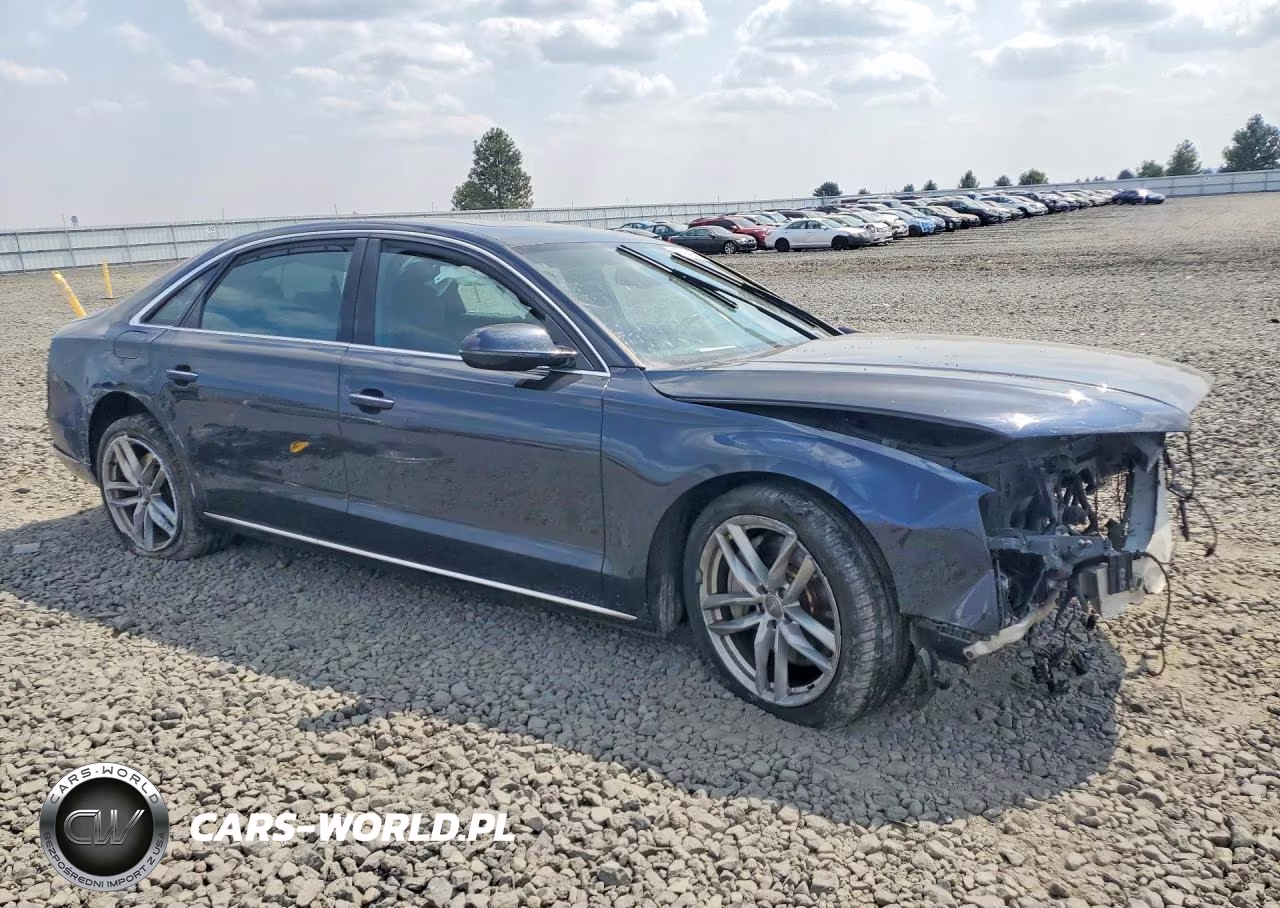 2015 Audi A8 L Quattro VIN:WAU32AFD9FN005519 - 4