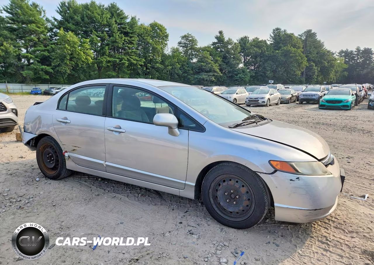 2008 Honda Civic Lx VIN:2HGFA16598H336402 - 4