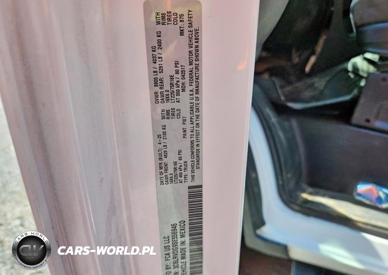 2025 Ram Promaster 2500 2500 High VIN:3C6LRVDG9SE556946 - 13