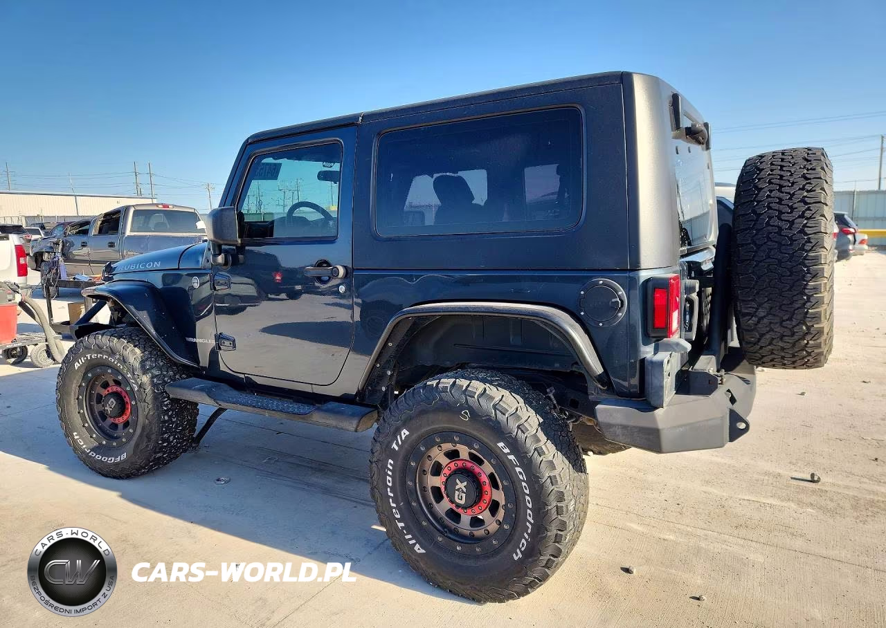 2007 Jeep Wrangler Rubicon VIN:1J8GA64107L198789 - 2