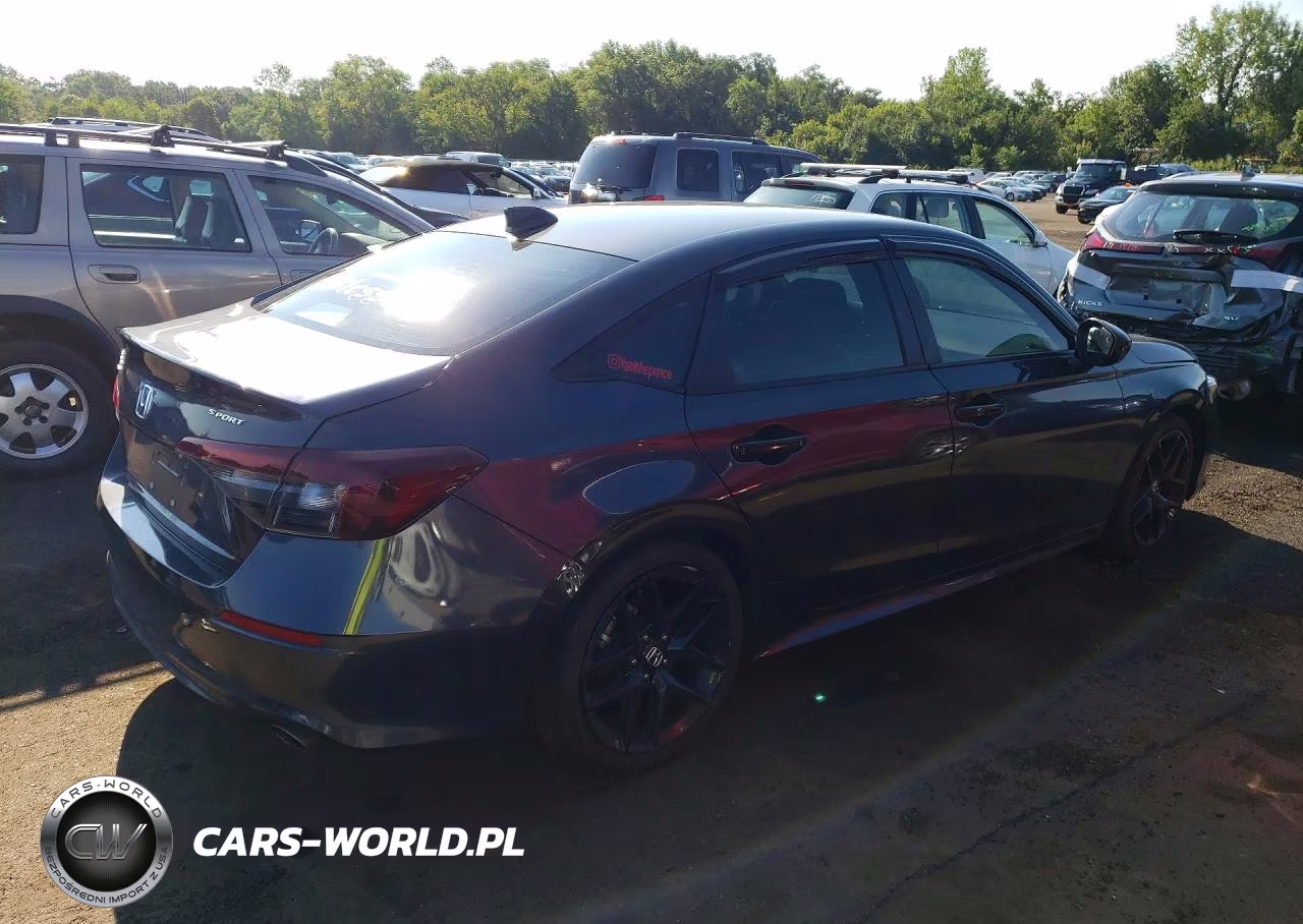 2025 Honda Civic Sport VIN:2HGFE2F5XSH508339 - 3