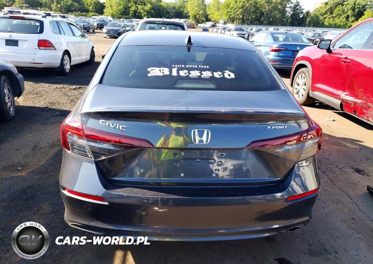 2025 Honda Civic Sport VIN:2HGFE2F5XSH508339 - 6