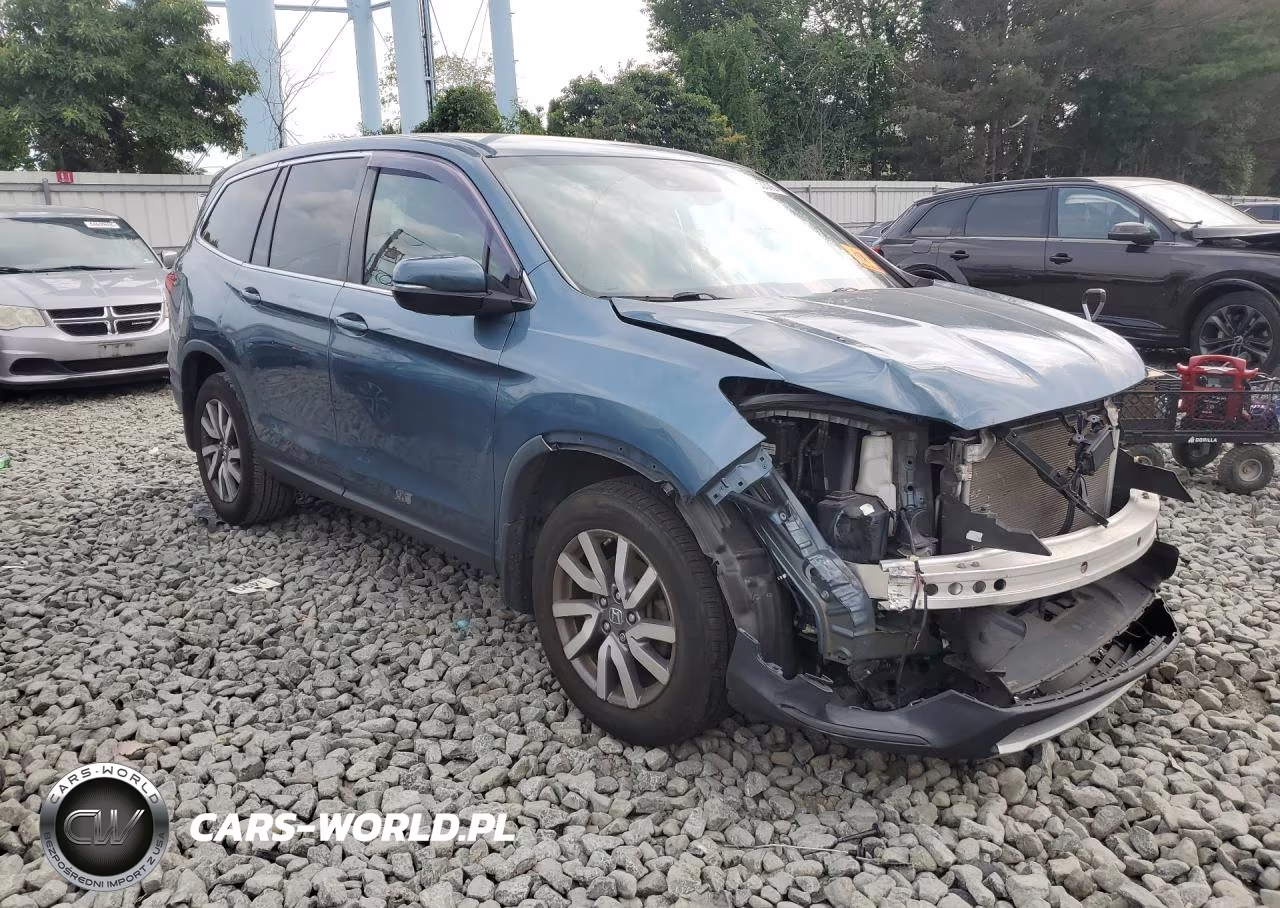 2020 Honda Pilot Ex VIN:5FNYF6H32LB066400 - 4