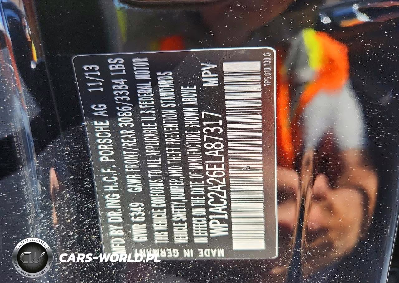 2014 Porsche Cayenne Turbo VIN:WP1AC2A26ELA87317 - 14