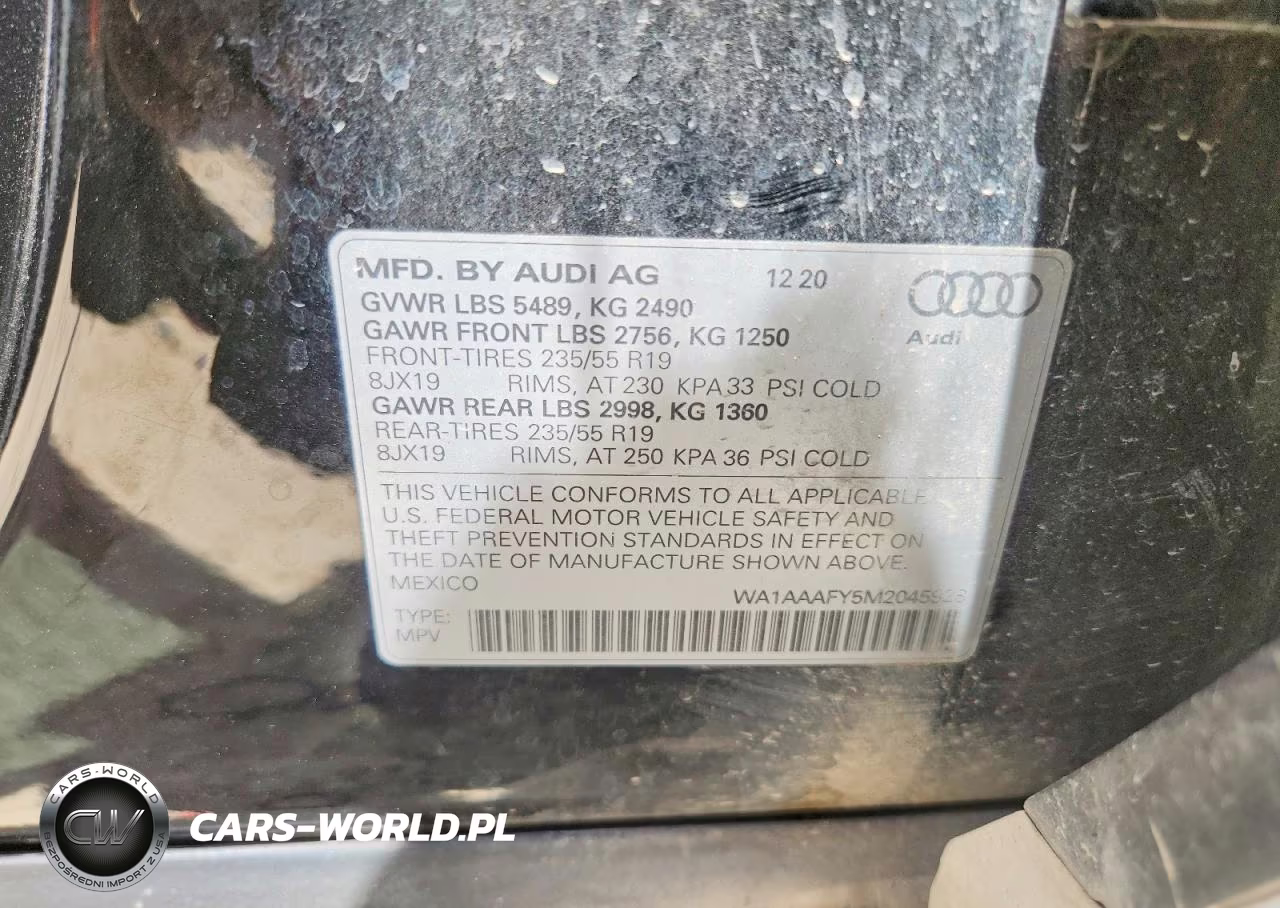 2021 Audi Q5 Premium VIN:WA1AAAFY5M2045928 - 13