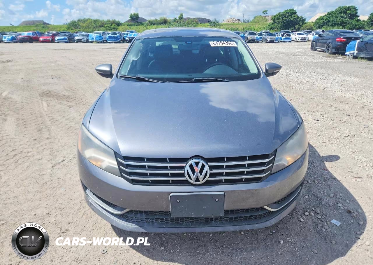 2012 Volkswagen Passat Se VIN:1VWBN7A37CC044945 - 5