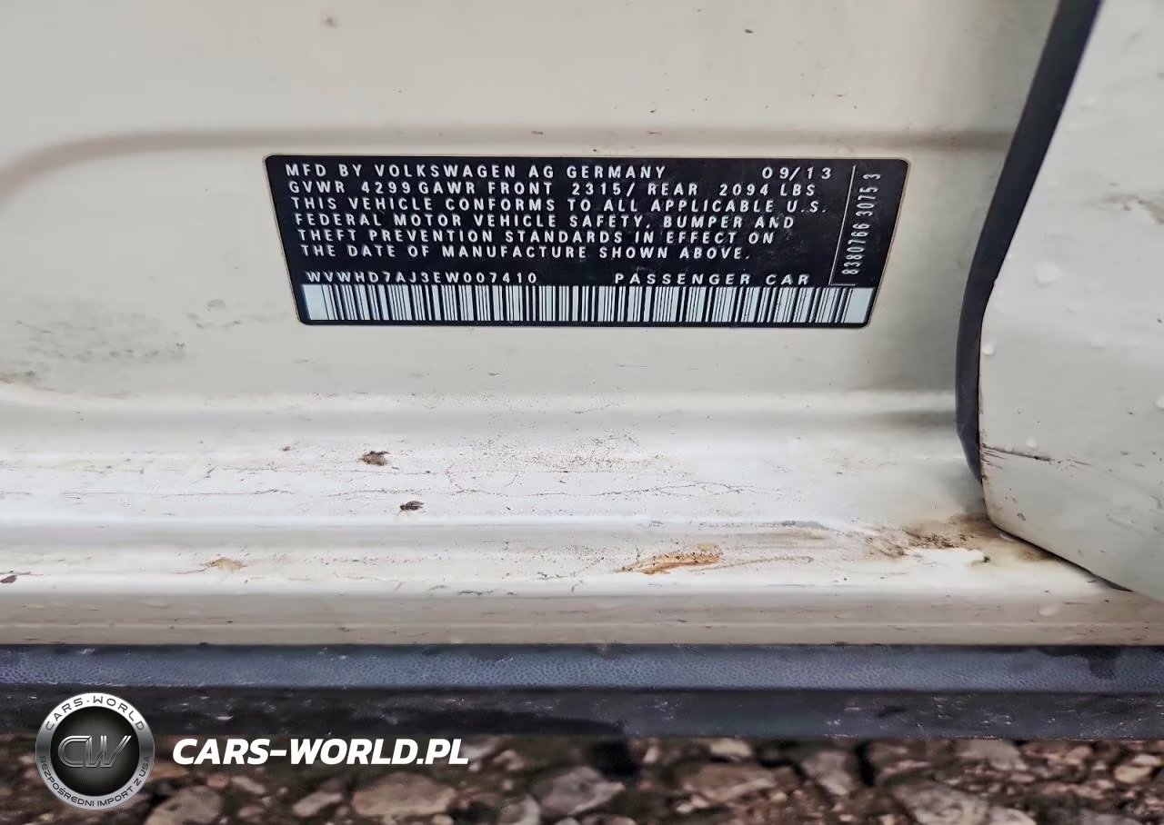 2014 Volkswagen Gti VIN:WVWHD7AJ3EW007410 - 12