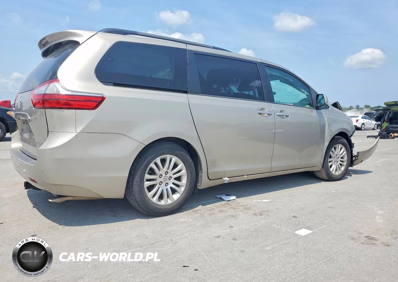 2015 Toyota Sienna Xle 8-Passenger VIN:5TDYK3DC8FS687429 - 3