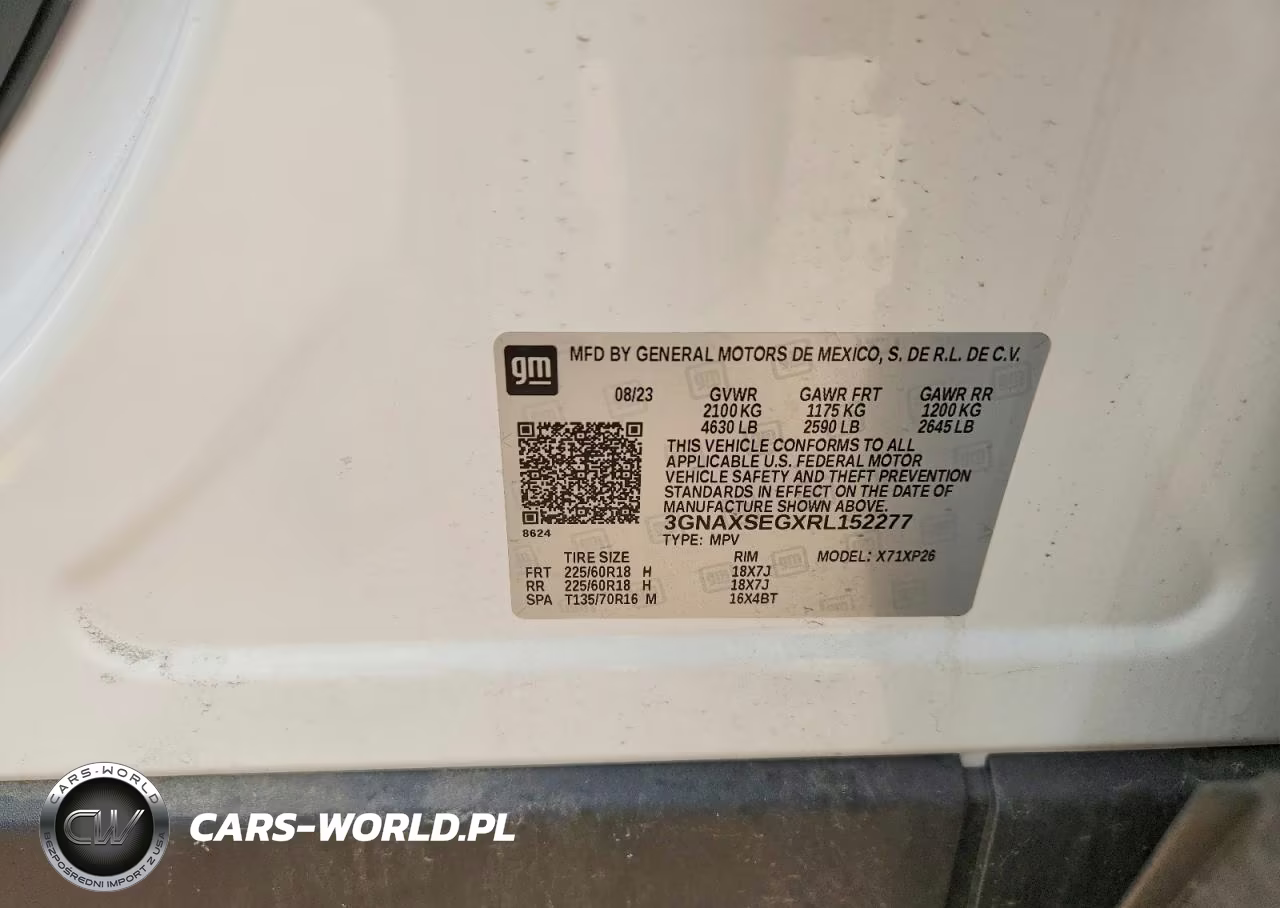 2024 Chevrolet Equinox Ls VIN:3GNAXSEGXRL152277 - 13