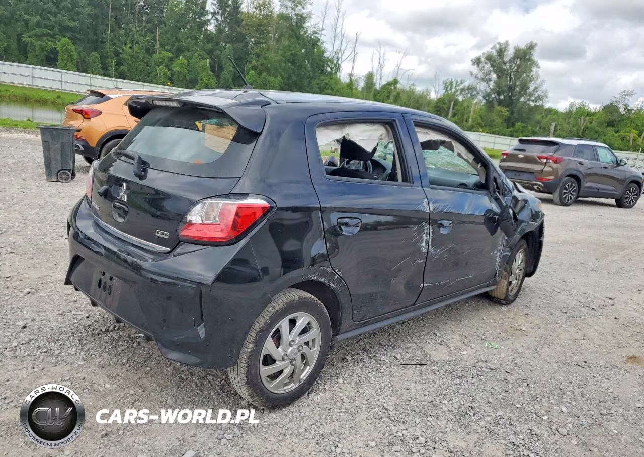 2024 Mitsubishi Mirage Es VIN:ML32AUHJ7RH038417 - 3