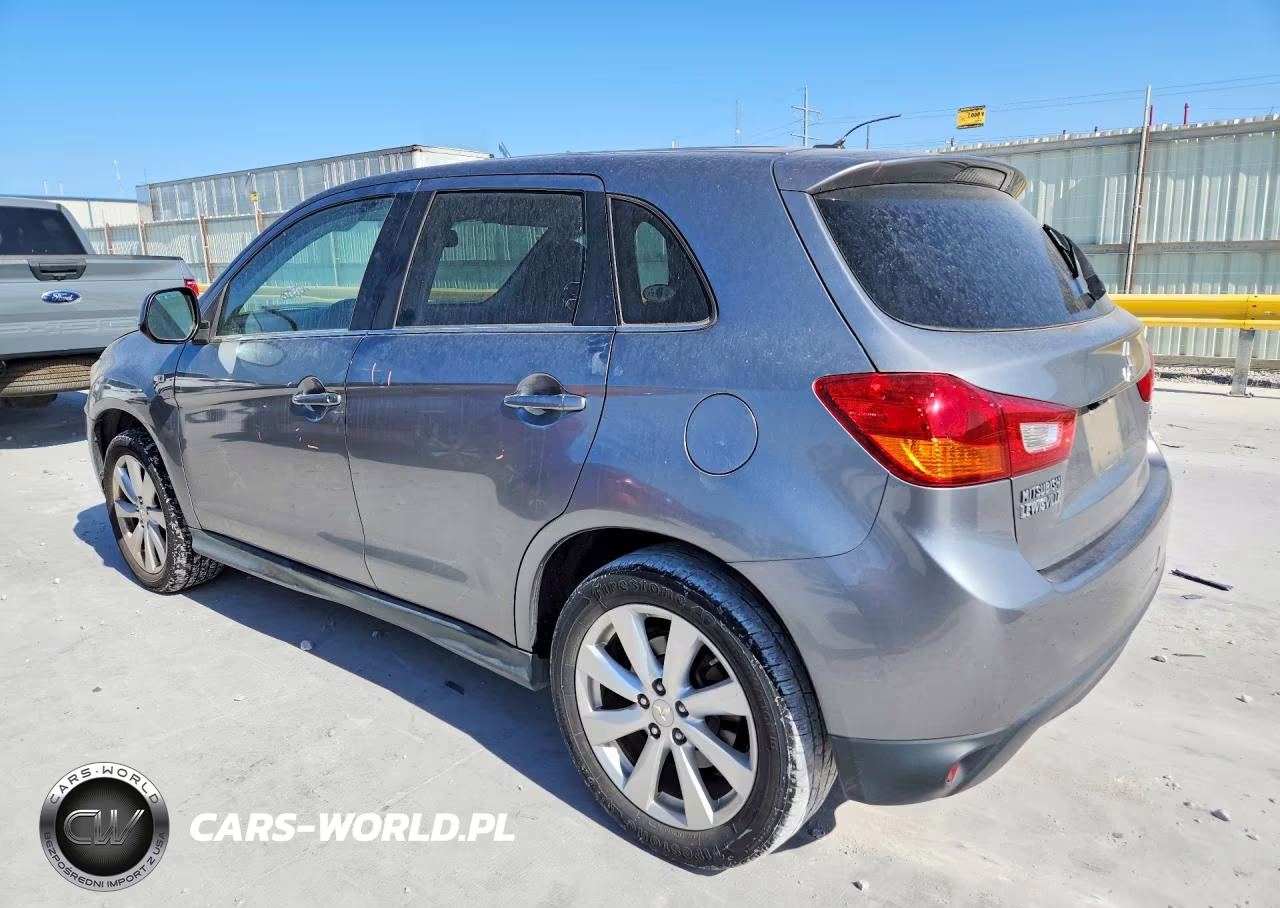 2014 Mitsubishi Outlander Sport Se VIN:4A4AP4AU1EE017854 - 2