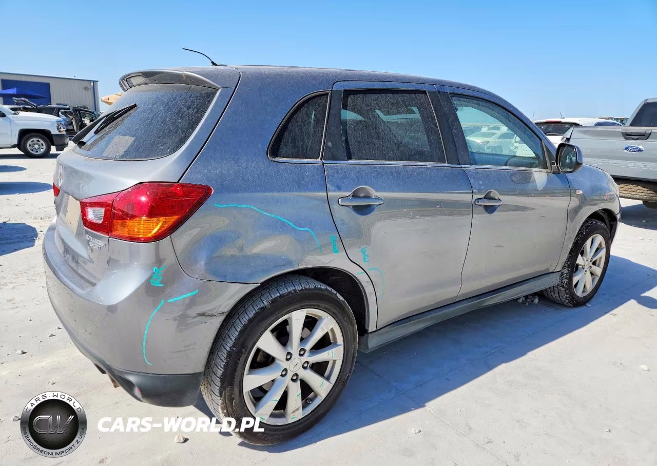 2014 Mitsubishi Outlander Sport Se VIN:4A4AP4AU1EE017854 - 3