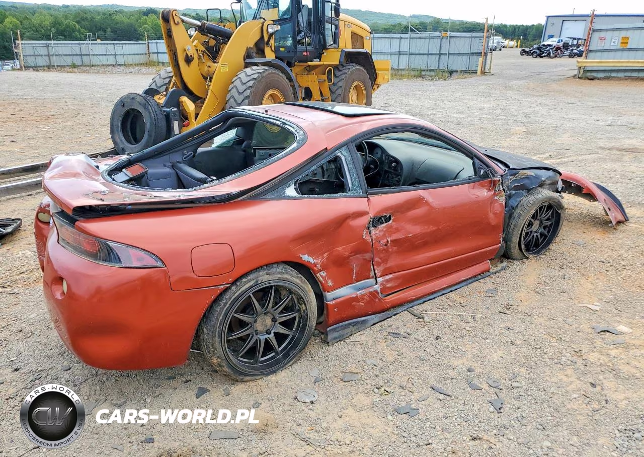 1999 Mitsubishi Eclipse Gs VIN:4A3AK44Y4XE128967 - 3