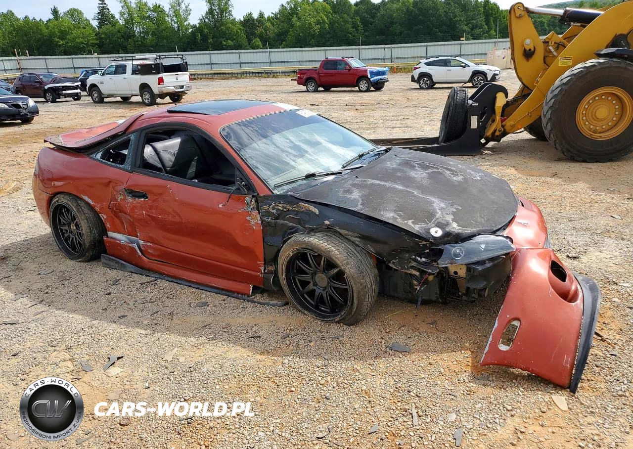 1999 Mitsubishi Eclipse Gs VIN:4A3AK44Y4XE128967 - 4