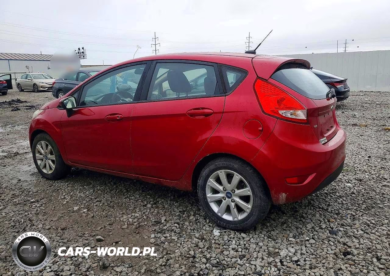 2012 Ford Fiesta Se VIN:3FADP4EJ6CM114839 - 2