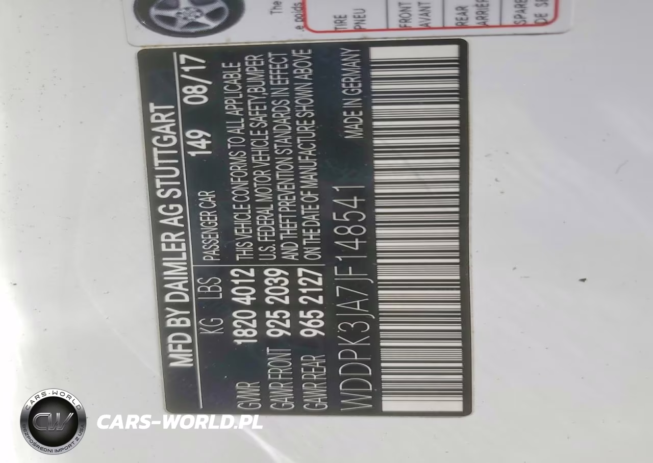 2018 Mercedes-Benz Slc 300 VIN:WDDPK3JA7JF148541 - 12