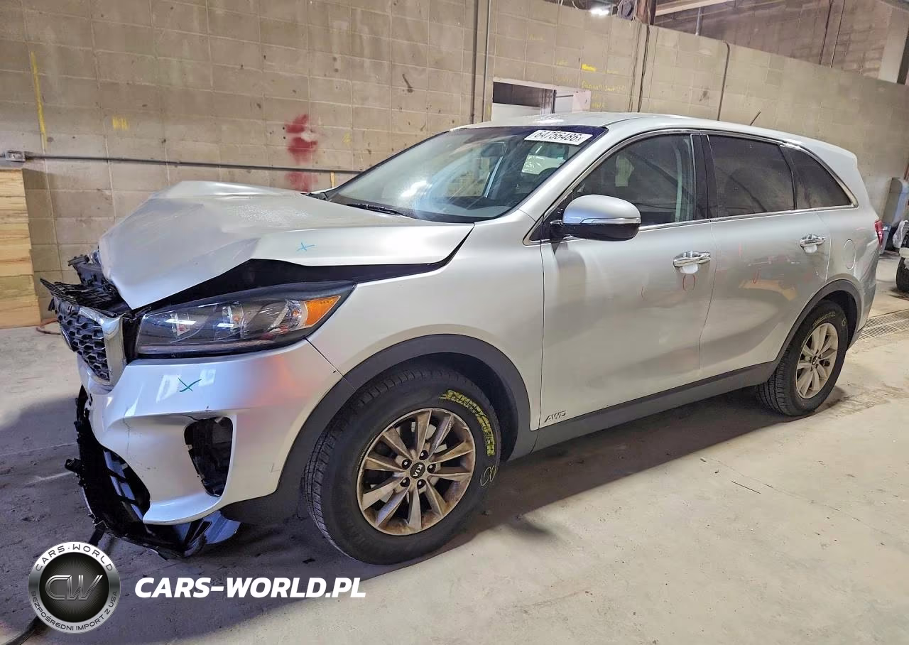 2019 Kia Sorento Lx V6 VIN:5XYPGDA51KG472846 - 1