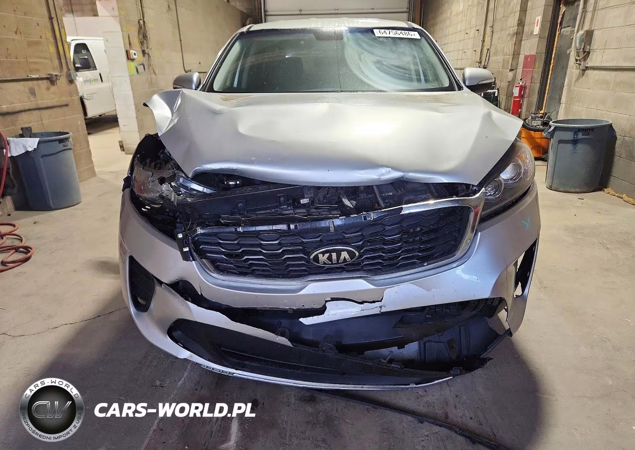 2019 Kia Sorento Lx V6 VIN:5XYPGDA51KG472846 - 5