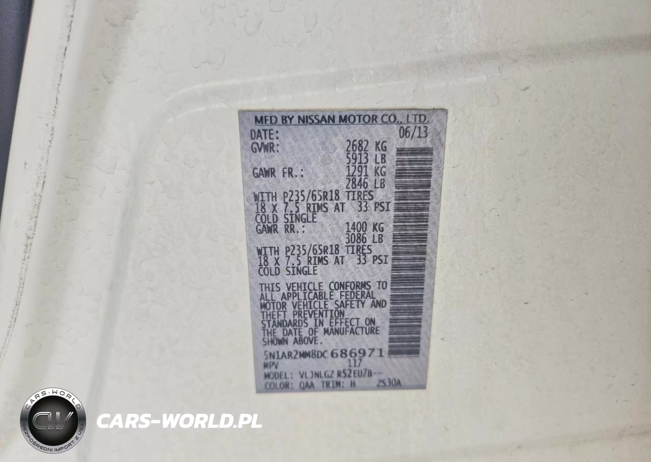 2013 Nissan Pathfinder S VIN:5N1AR2MM8DC686971 - 13