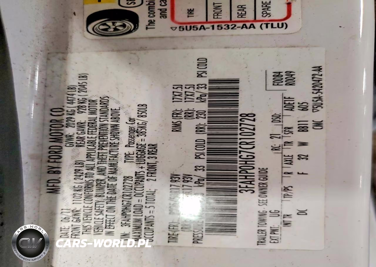 2012 Ford Fusion Se VIN:3FAHP0HG7CR102728 - 13
