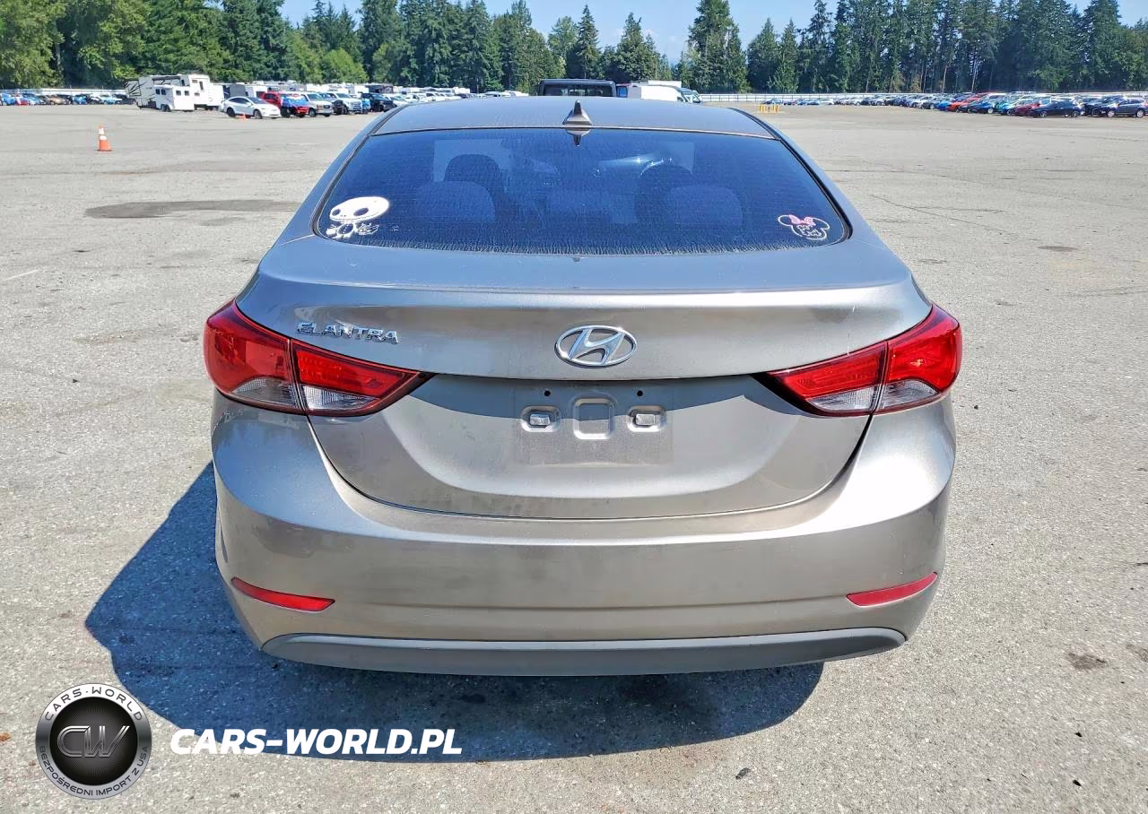 2016 Hyundai Elantra Se VIN:5NPDH4AE8GH699144 - 6