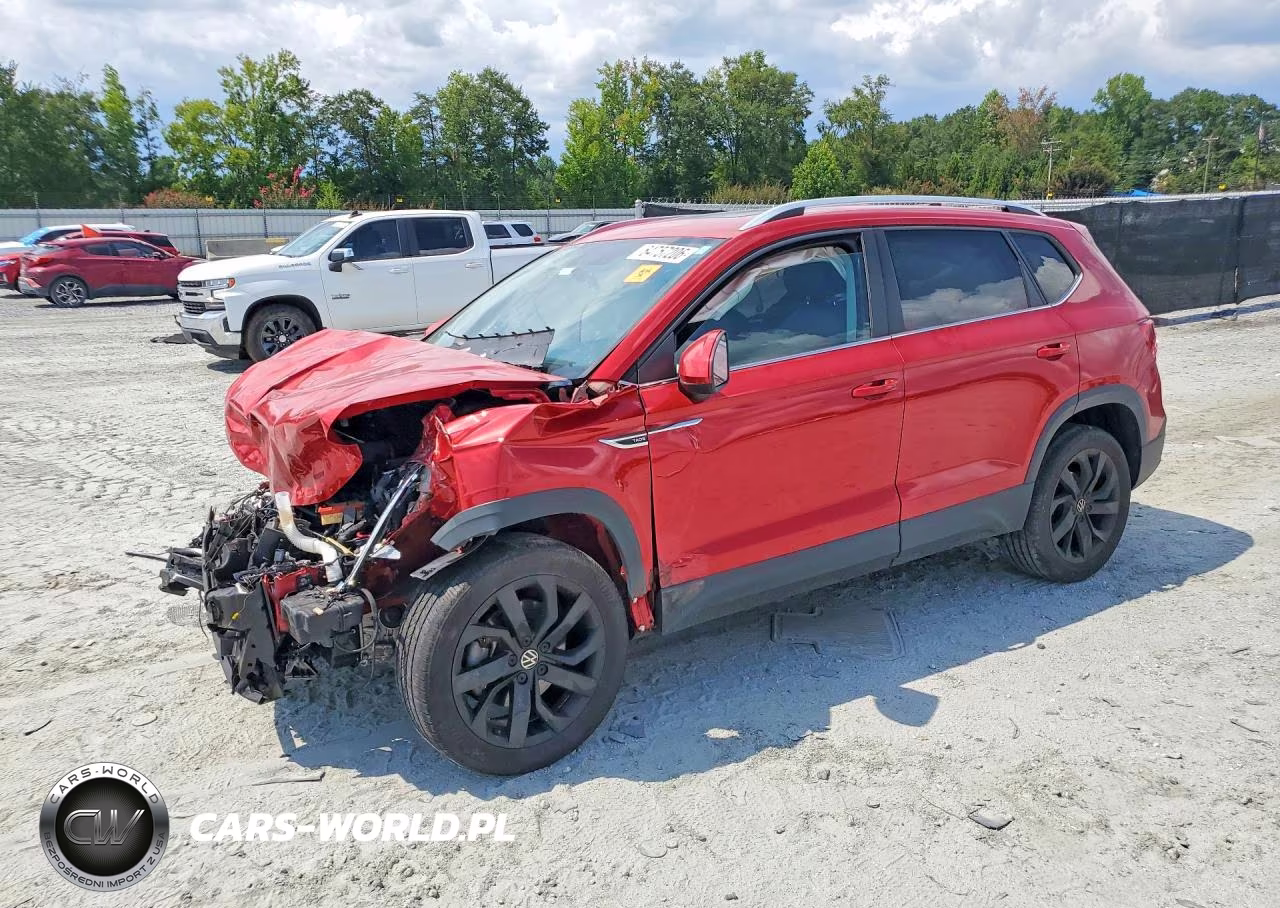 2022 Volkswagen Taos Se Iq Drive VIN:3VVLX7B20NM049477 - 1