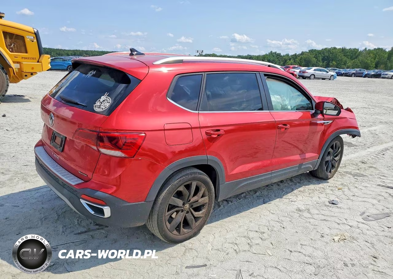 2022 Volkswagen Taos Se Iq Drive VIN:3VVLX7B20NM049477 - 3