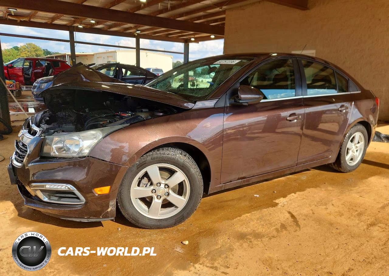 2015 Chevrolet Cruze Lt VIN:1G1PC5SB4F7277020 - 1