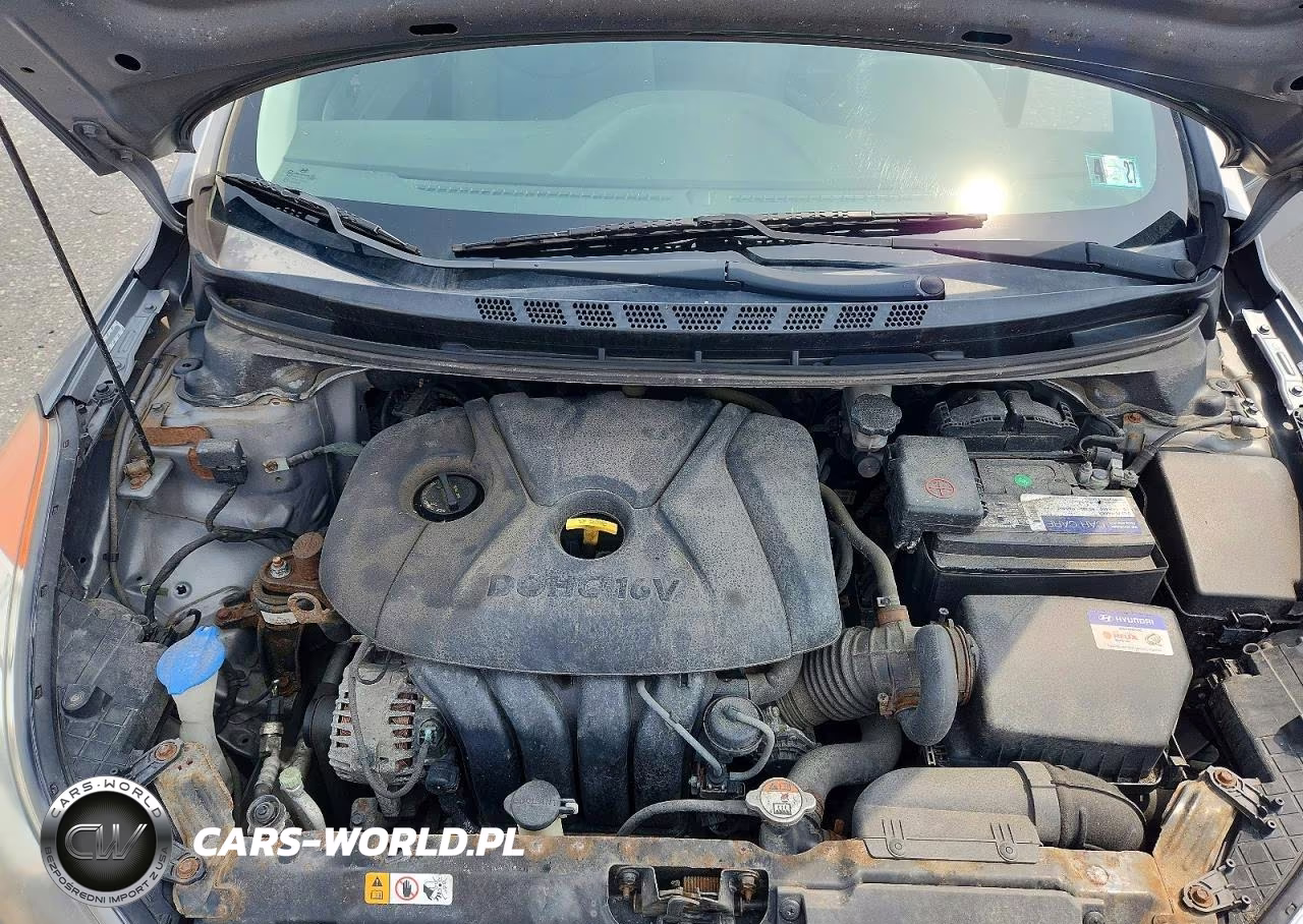 2013 Hyundai Elantra Gls VIN:KMHDH4AE7DU000812 - 11