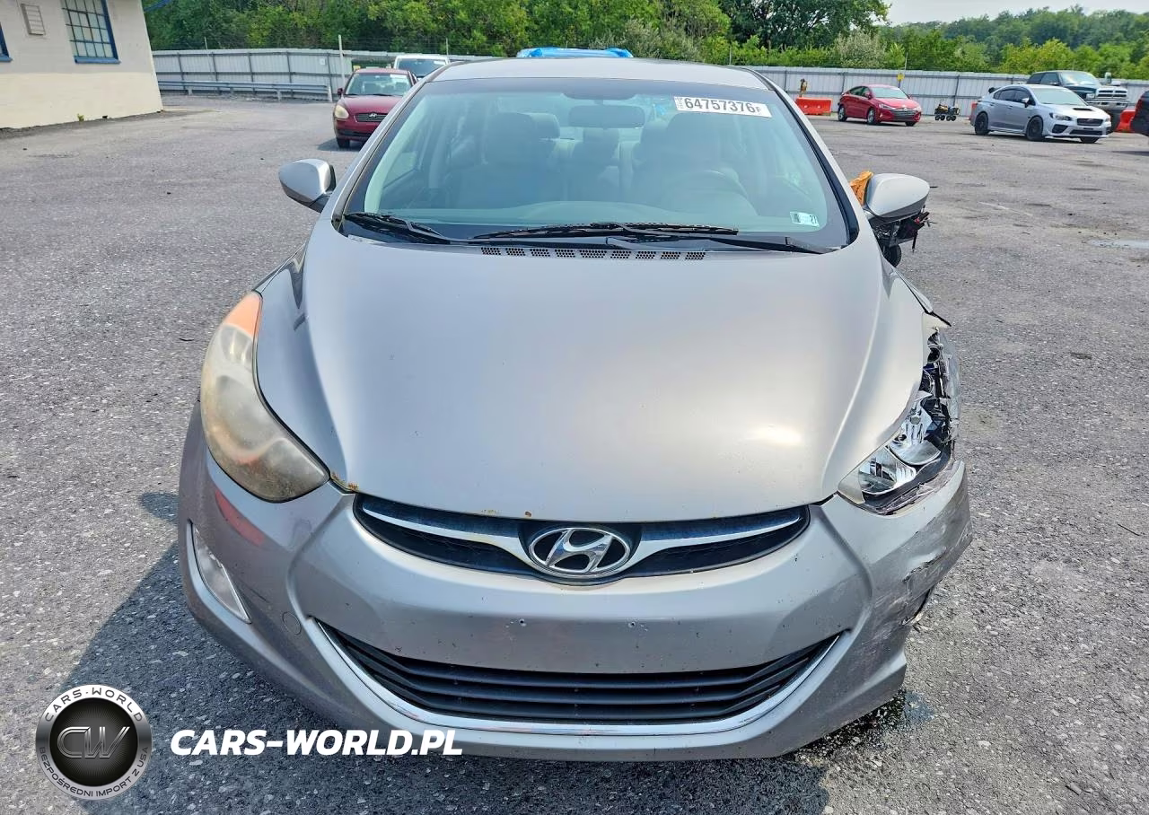 2013 Hyundai Elantra Gls VIN:KMHDH4AE7DU000812 - 5