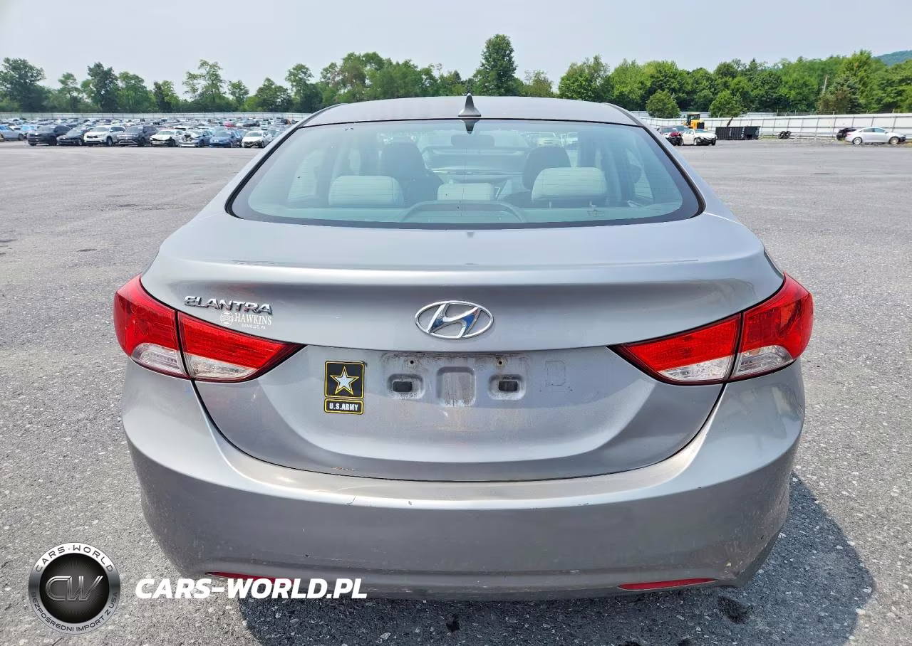 2013 Hyundai Elantra Gls VIN:KMHDH4AE7DU000812 - 6