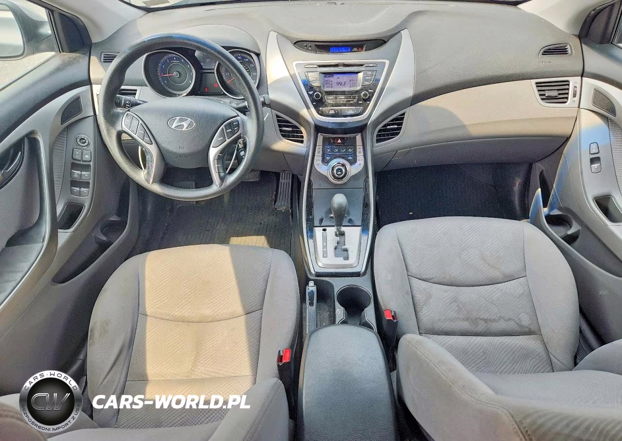 2013 Hyundai Elantra Gls VIN:KMHDH4AE7DU000812 - 8