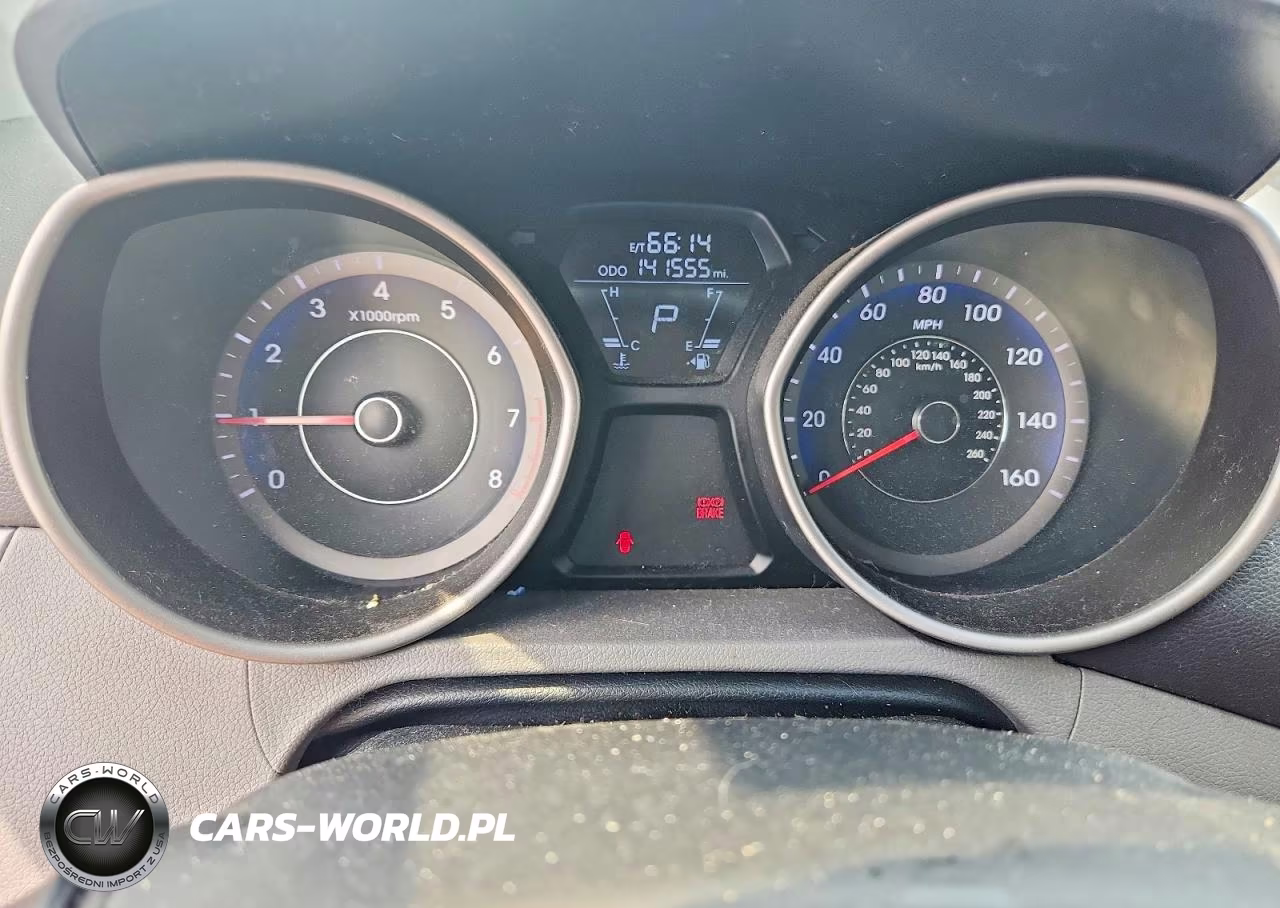 2013 Hyundai Elantra Gls VIN:KMHDH4AE7DU000812 - 9