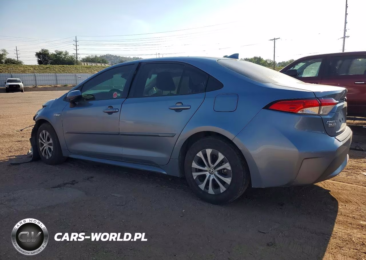 2021 Toyota Corolla Le VIN:JTDEAMDE9MJ005617 - 2