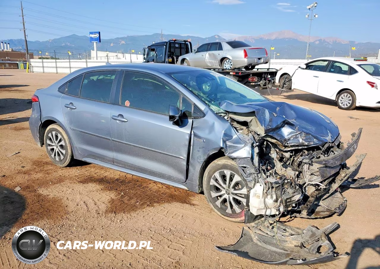 2021 Toyota Corolla Le VIN:JTDEAMDE9MJ005617 - 4