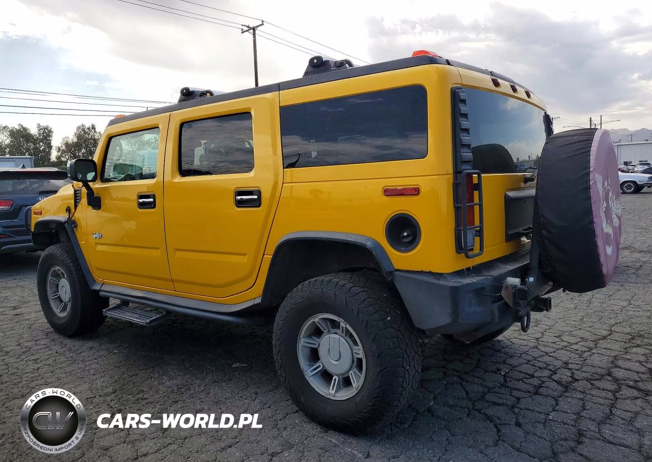 2003 Hummer H2 VIN:5GRGN23U93H121690 - 2
